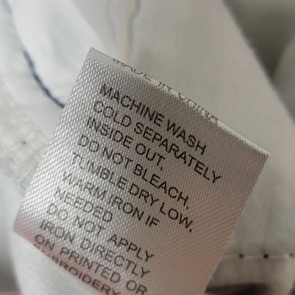 Mumu Blue Womens Berkeley Zip Up Blue Striped Bell Bottoms Flare Jeans Pants 26 - Picture 11 of 11